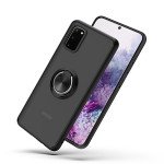 Wholesale Tuff Slim Armor Hybrid Ring Stand Case for Motorola Moto G8 (Black)